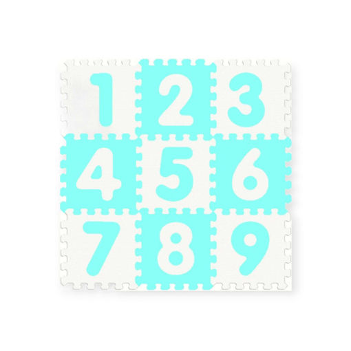 Picture of NUMBER PUZZLE MAT BLUE & WHITE ANTIBACTERIAL